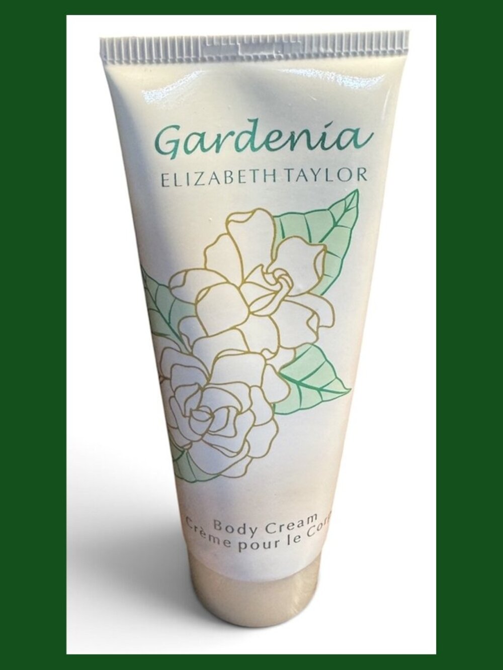 Elizabeth Taylor Gardenia Body Cream 3.3 Oz.